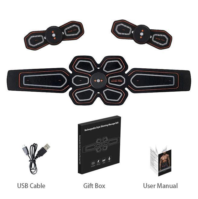 FULL BELT ABS & OBLIQUE, 2 ARMS with CONTROLLER USB CHARGER