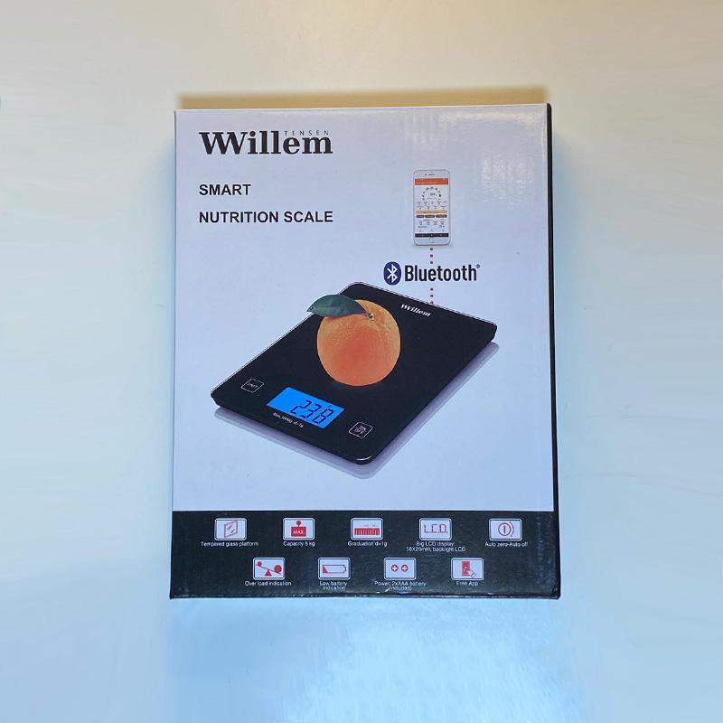 Willem Nutrition Scale Application Connected